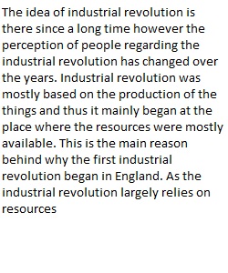 Midterm Examination_Effects of Industrial Revolution